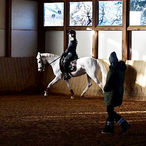 Lehrgang - Jugendförderung Dressur mit Sabine Mattiske gestartet