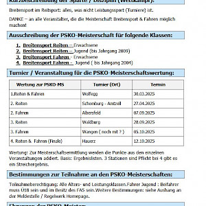 🏆 PSK Oberschwaben-Cup Breitensport 2025 - Jahresauftakt
