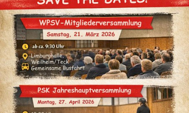 🐴 ⭐ Einladung zur Mitgliederversammlung des WPSV 2026 am 21. März 2026