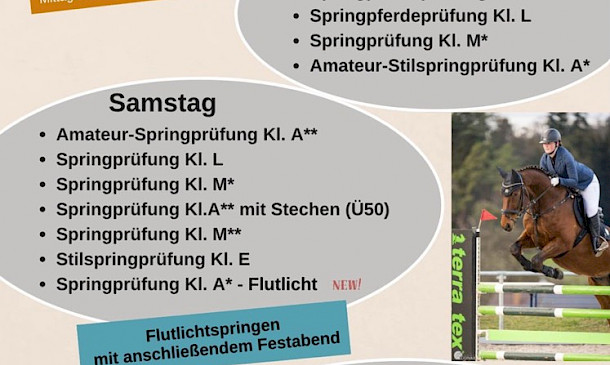 🌟RFV Krumbach schreibt das erste Mal ein S*-Springen mit Stechen aus!