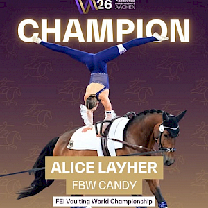 fei.tv · 3 medals for the German vaulters!🏆 🥇Alice Layher & FBW Candy fei.tv · 3 medals for the German vaulters!🏆 🥇Alice Layher & FBW Candy