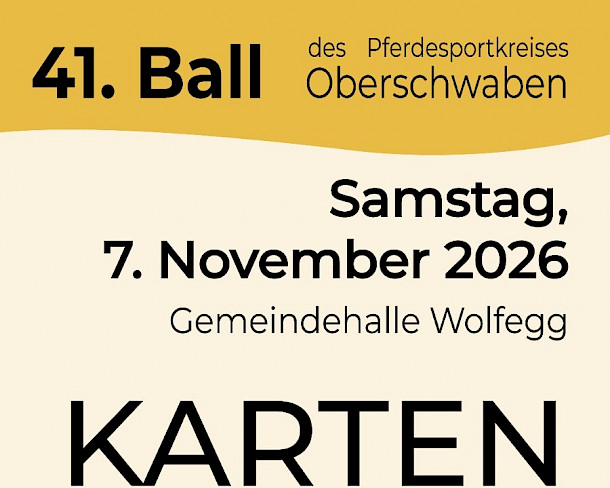 Der Kartenvorverkauf startet! 🎉 ... und die Ballnacht des Pferdesports rückt näher! ✨🏆