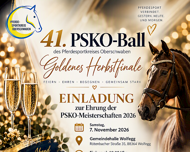 PSK Oberschwaben & PSKO-Ball - Wir feiern den Pferdesport in Oberschwaben! ✨🐴