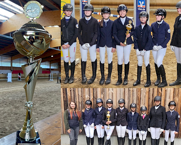 Schwendi - Fördergruppenturnier U14 in Dressur & 🥈 Springen 🥈 - Mannschaftsmeisterschaft 🩵🐴✨